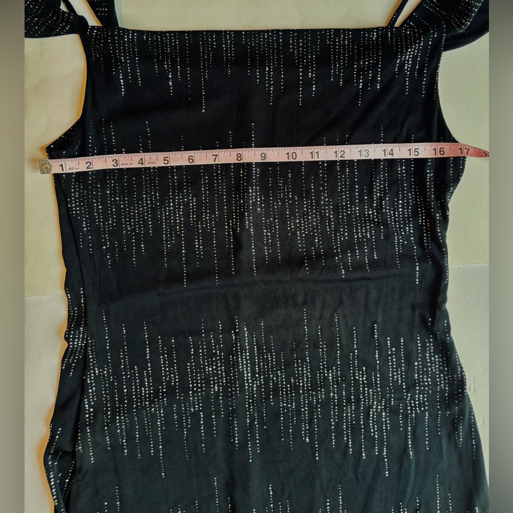 CARABELLA Collection Womens Stretch Black Sequin Dress, Size Large Spandex Blend - Picture 7 of 10